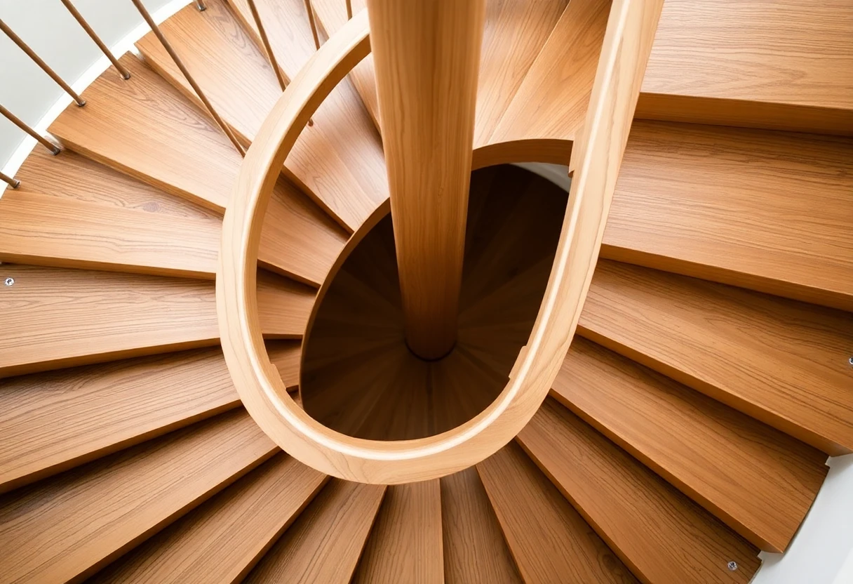 Spiral Staircase Cost Custom Woodworking – Detail