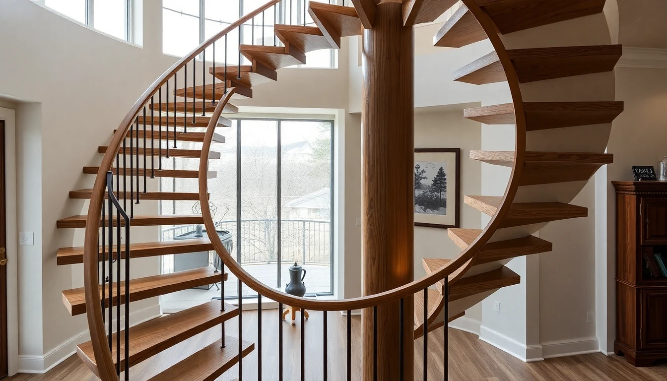 Spiral Staircase Cost Custom Woodworking – Residential