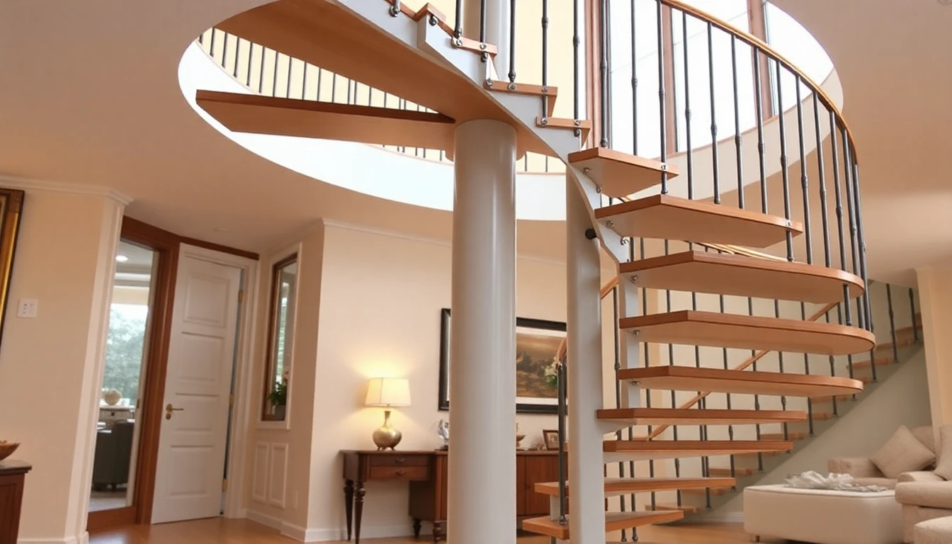 Spiral Staircase Custom – Residential