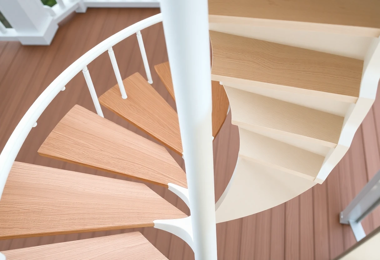 Spiral Staircase FOR Outdoor Deck – Detail