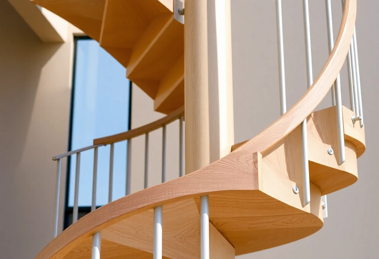 Spiral Staircase KIT Outdoor – Detail
