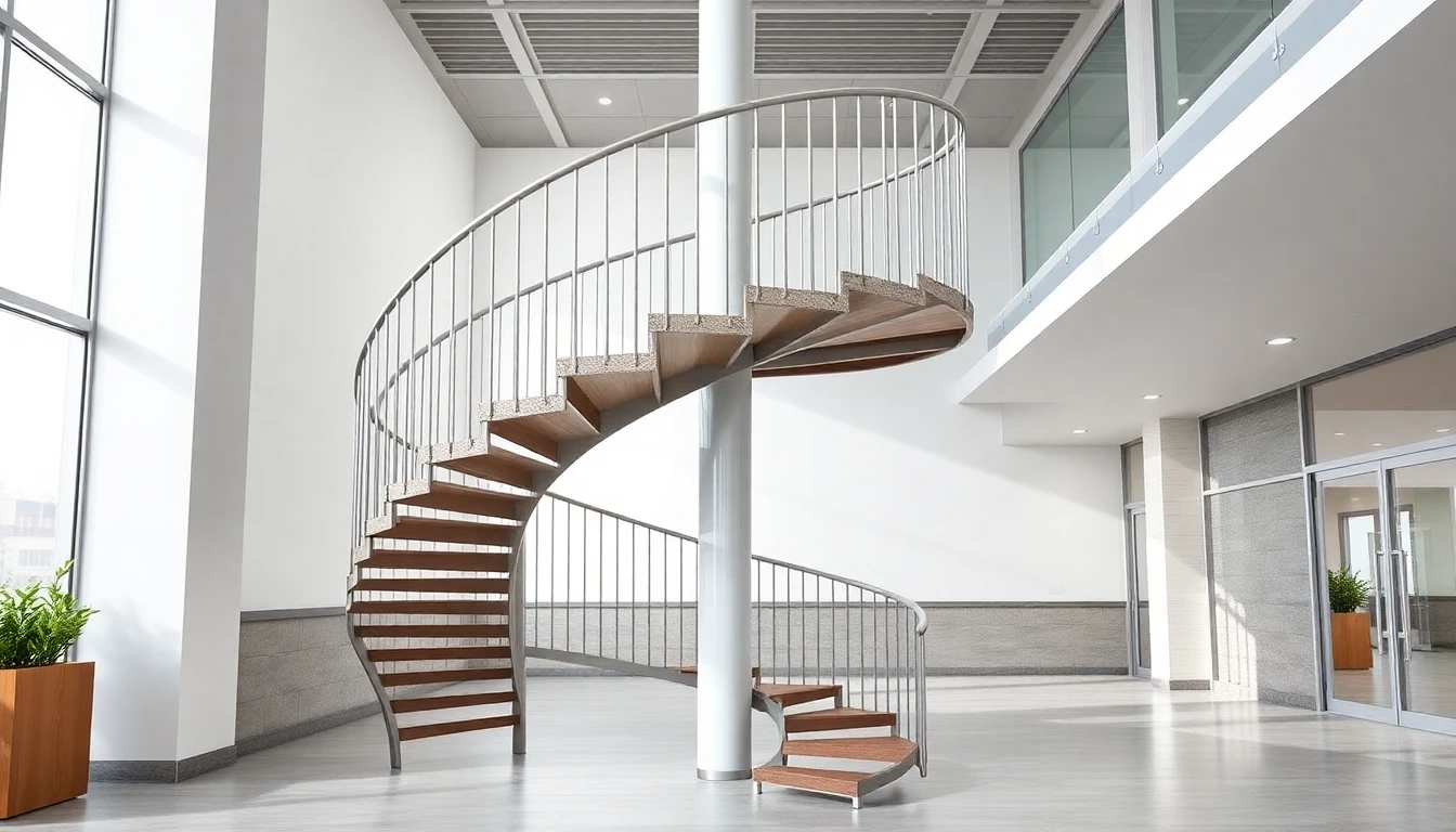 Spiral Staircase KIT Outdoor – Commercial