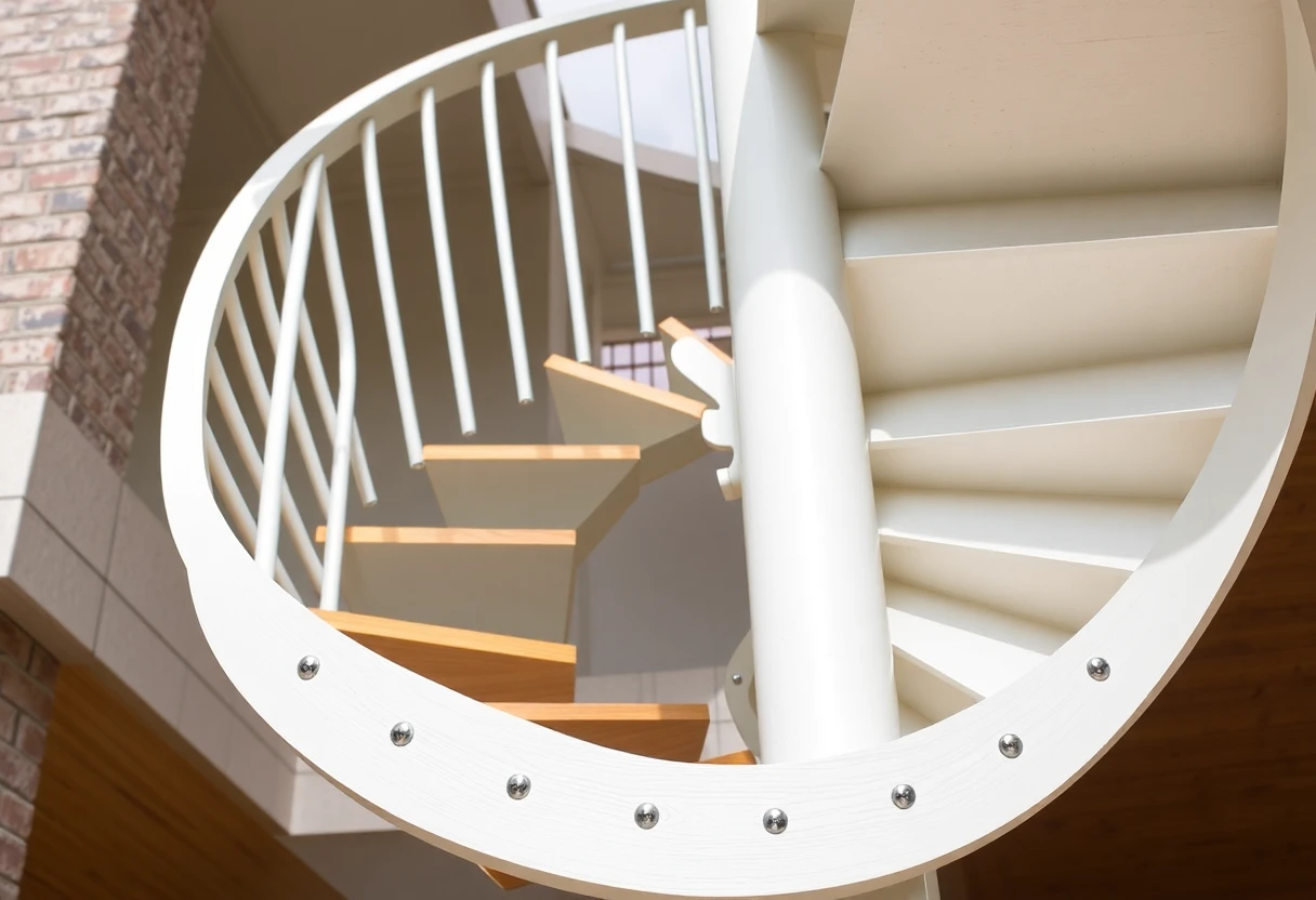 Spiral Staircase Outdoor KIT – Detail