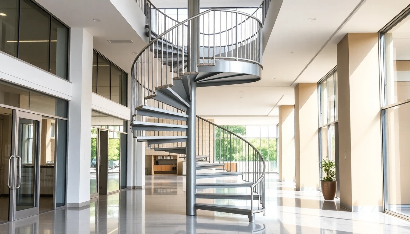 Spiral Staircase Outdoor KIT – Commercial