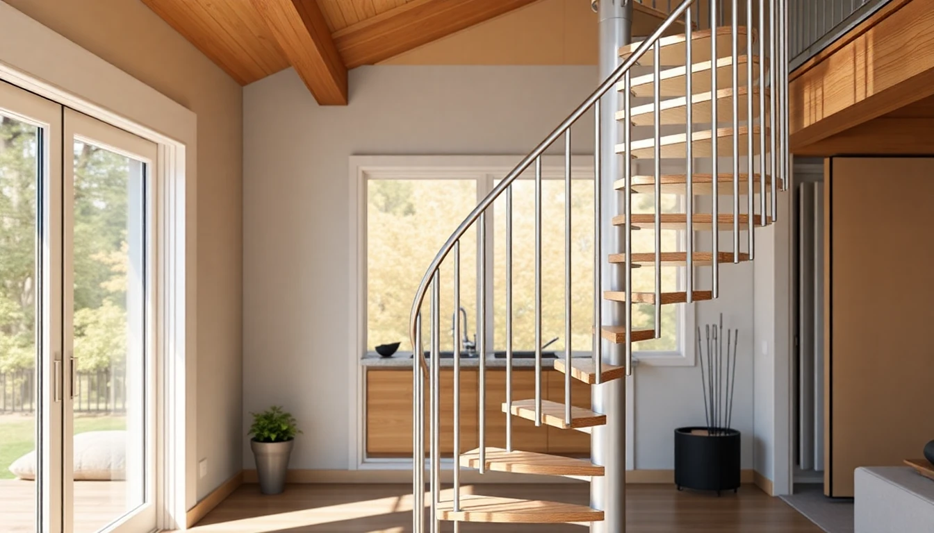 Spiral Staircase Outdoor KIT – Residential