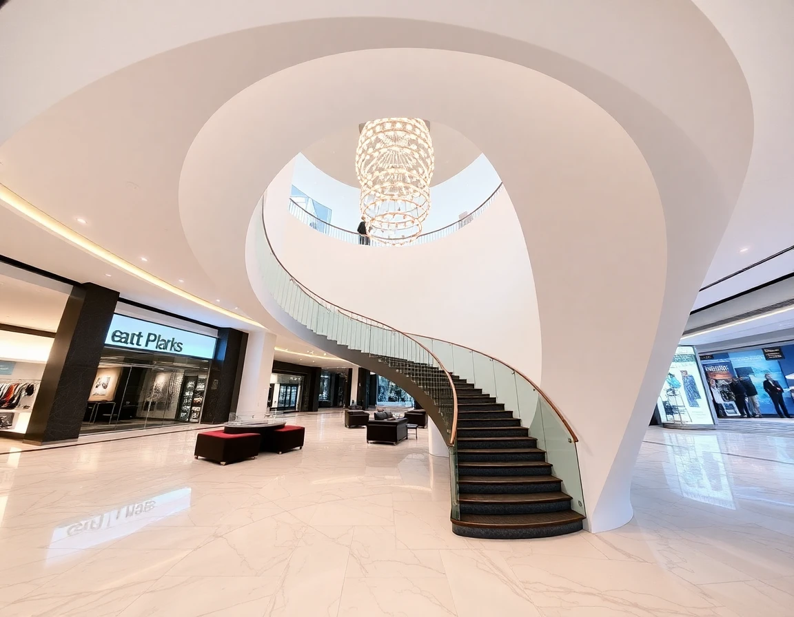 Custom Spiral Staircase – Commercial