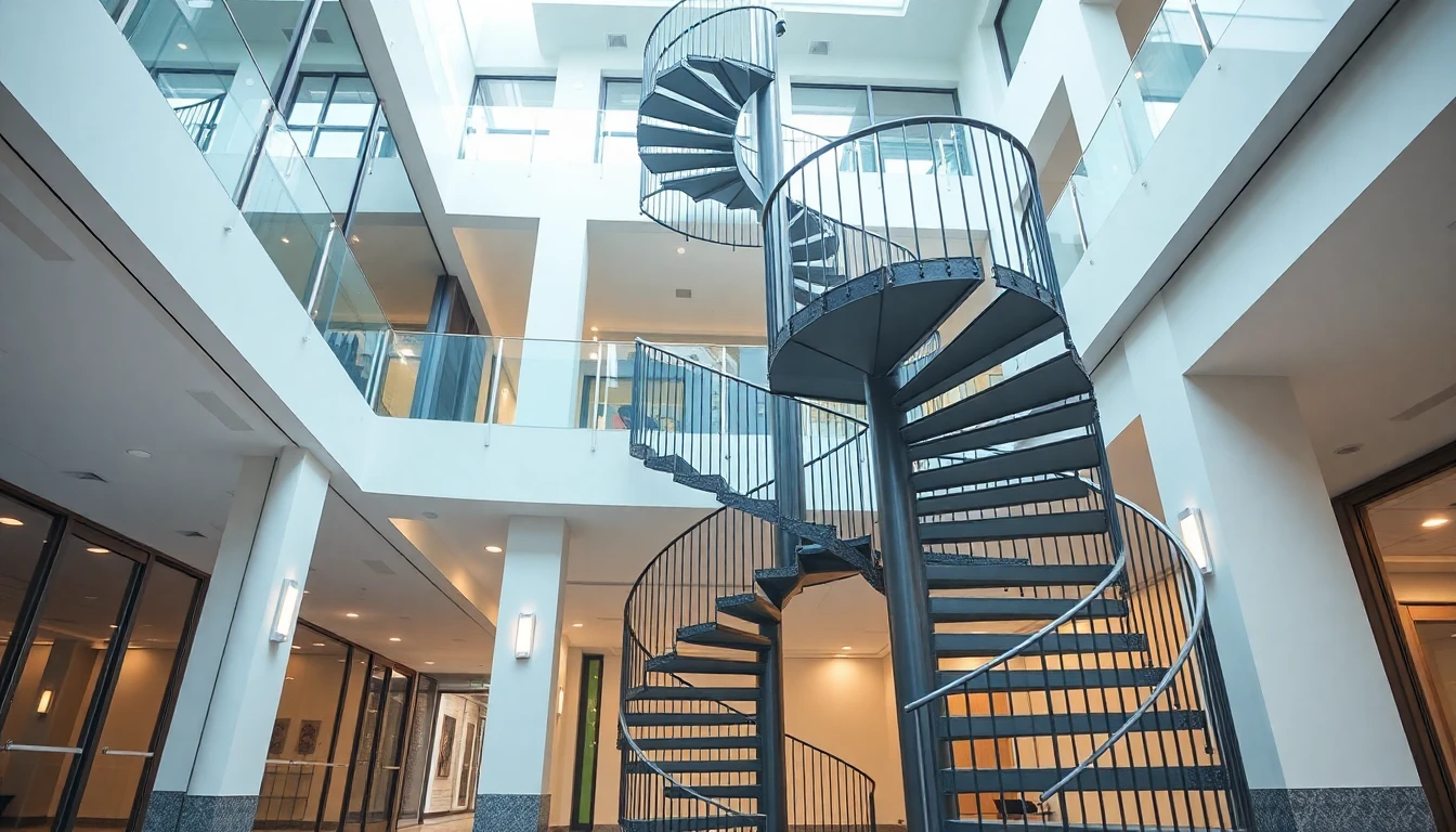 Spiral Staircases Outdoor – Commercial