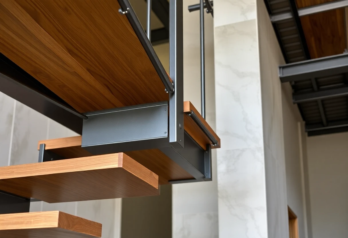 Steel Floating Stairs – Detail