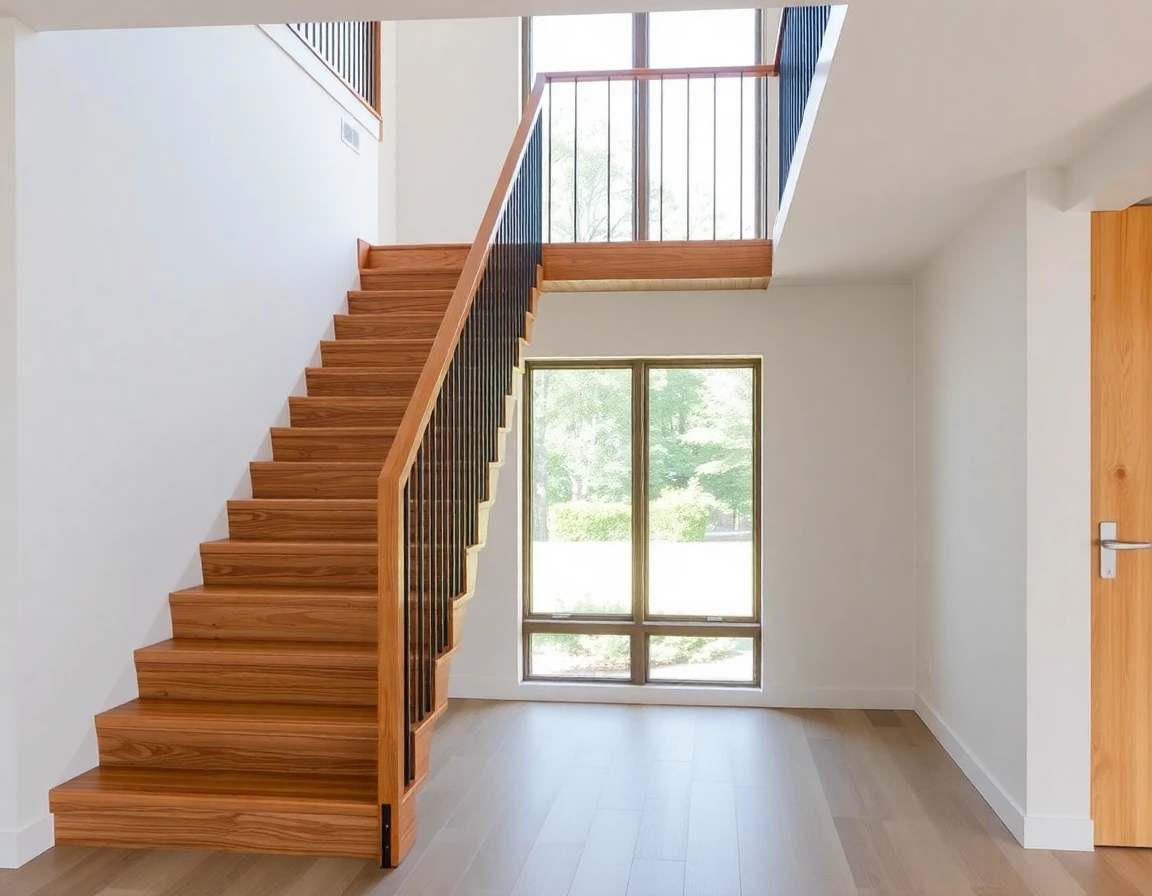 Wood Floating Stairs – Variant
